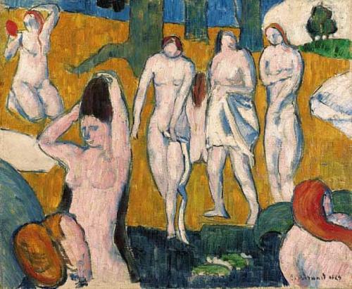 Emile Bernard Baigneuses